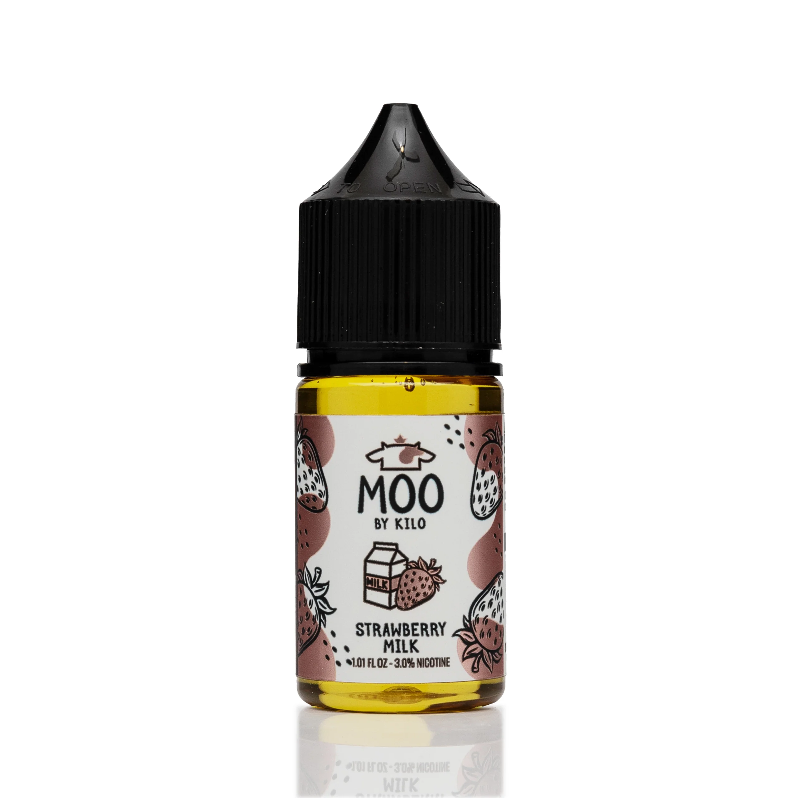 Moo E-Liquids TFN Salt Nic - Strawberry Milk - 30ml