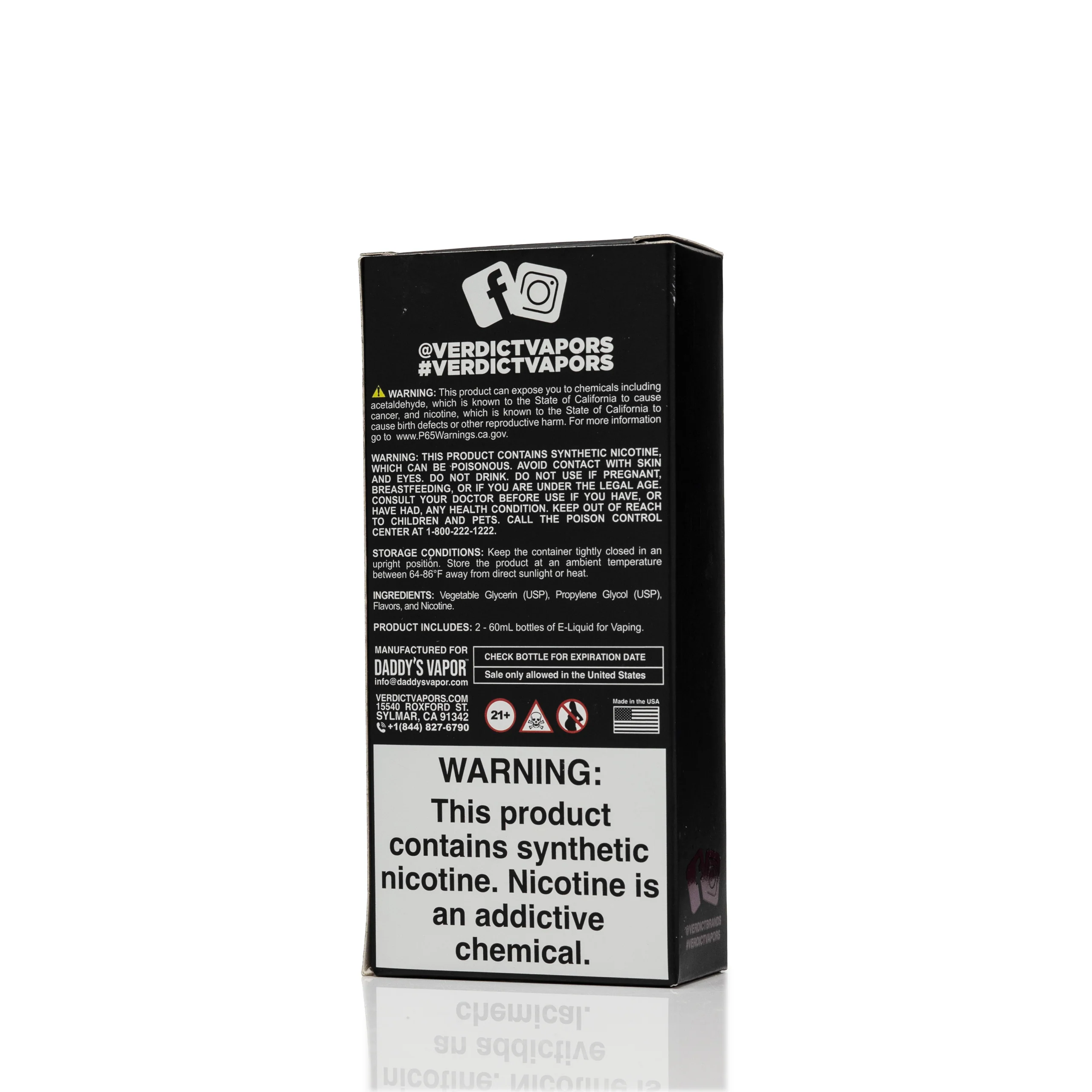 Verdict E-Liquid - Mystery - 120mL