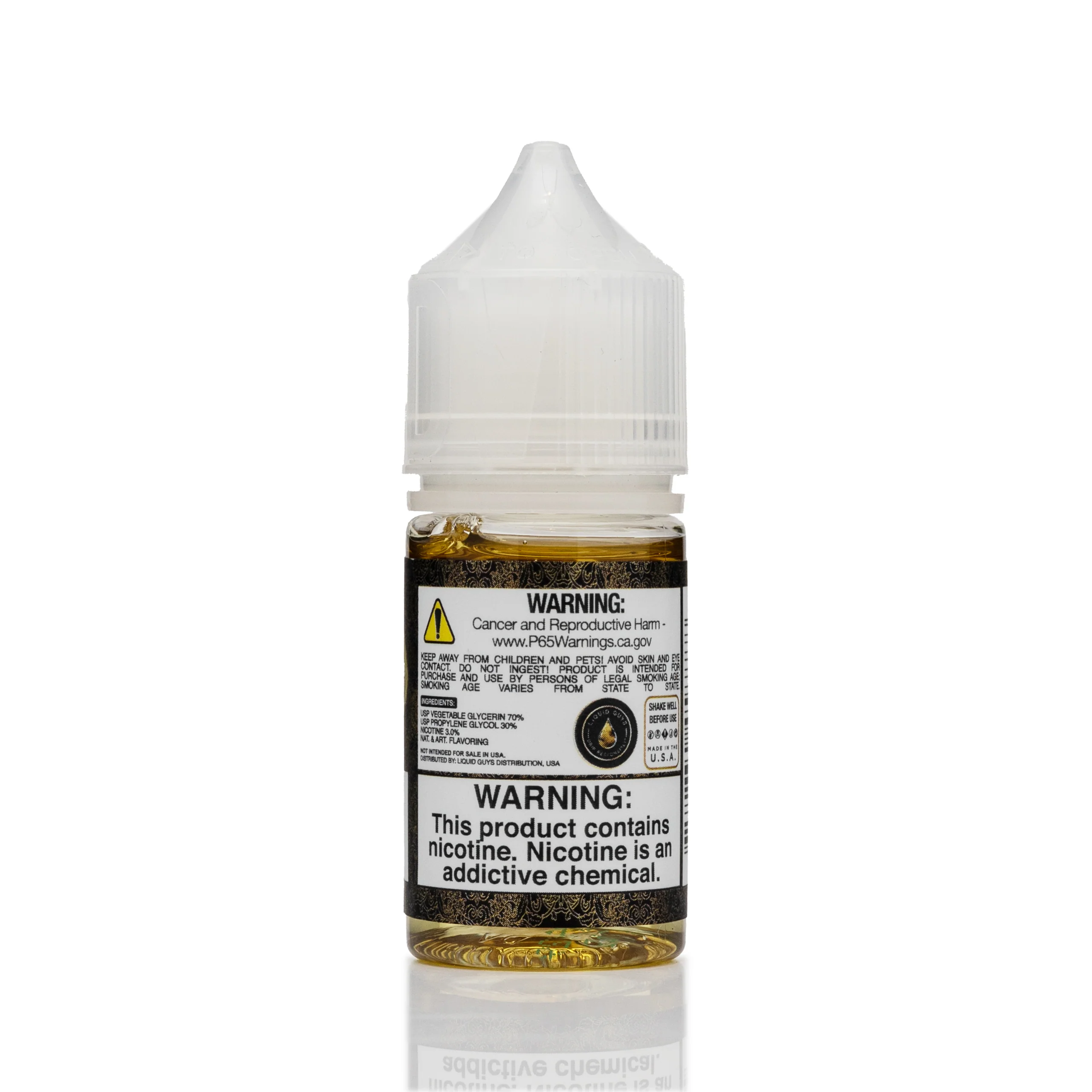 Gold Leaf Salt Nic E-Liquid - G.M.T. - 30mL