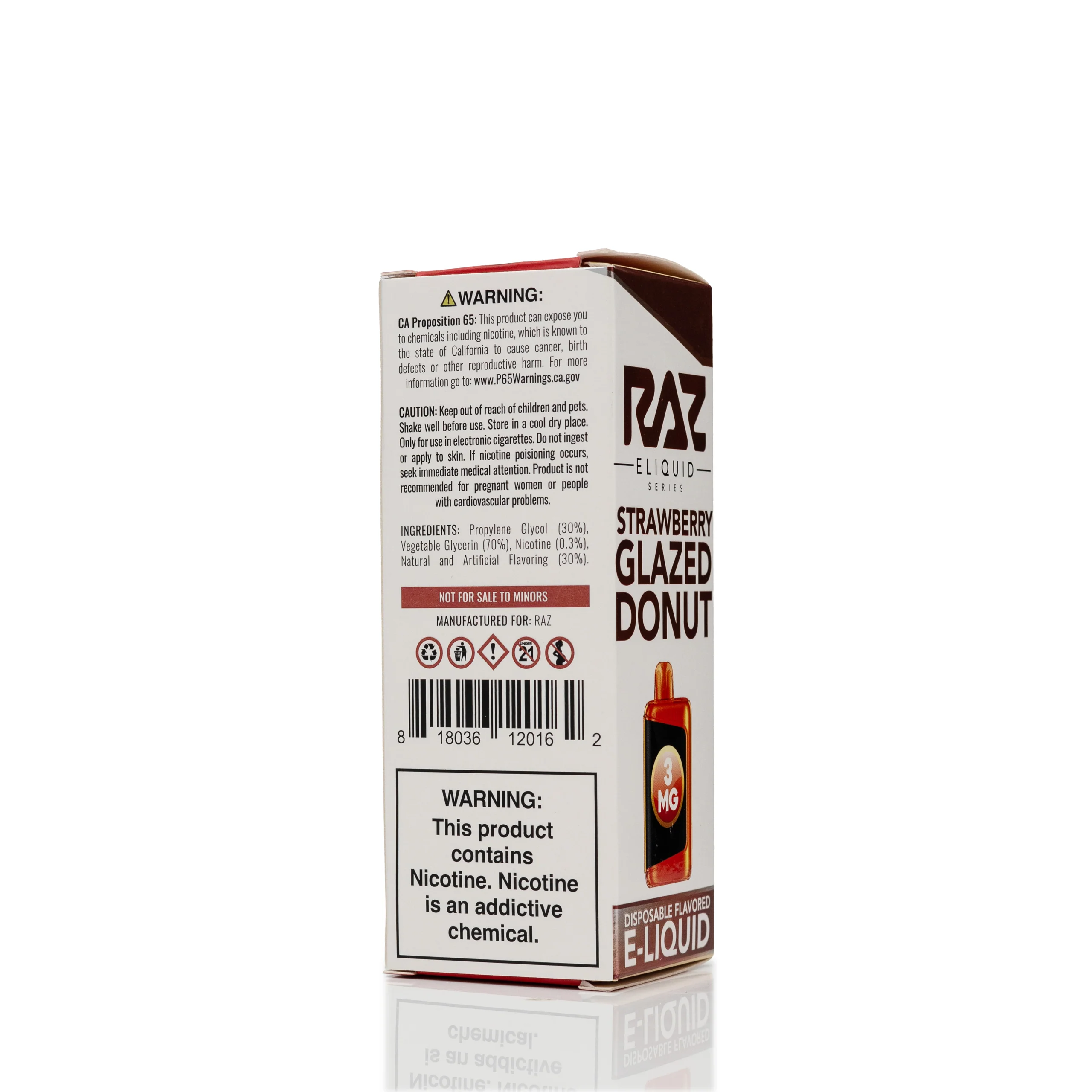 RAZ - Strawberry Glazed Donut - 100ml