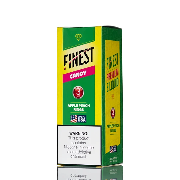 Finest E-Liquid - Candy Edition - Apple Peach Rings - 100mL