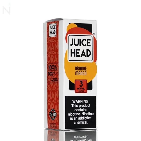 Juice Head E-Liquid - Orange Mango - 100ml