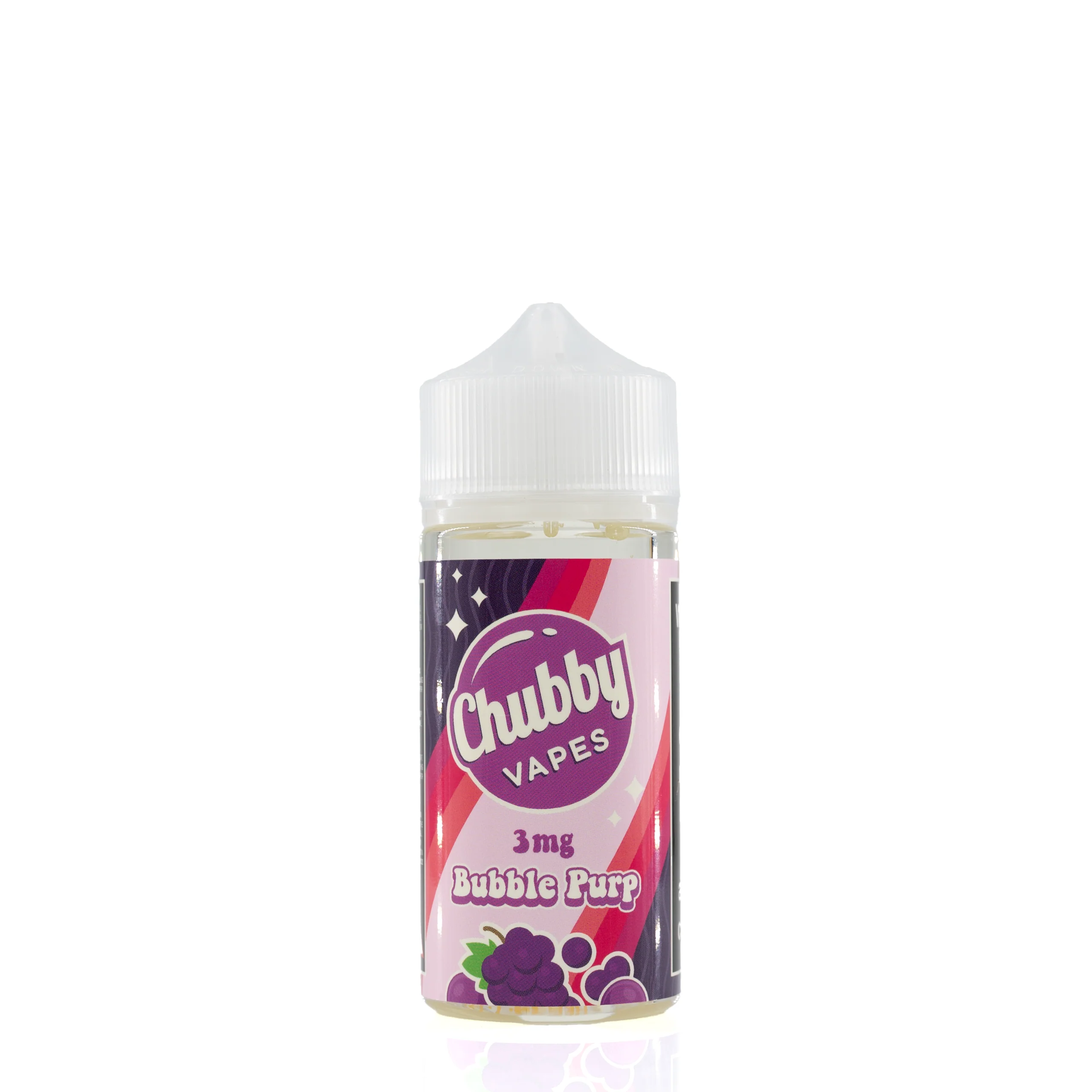 Chubby Bubble Vapes - Bubble Purp - 100ml