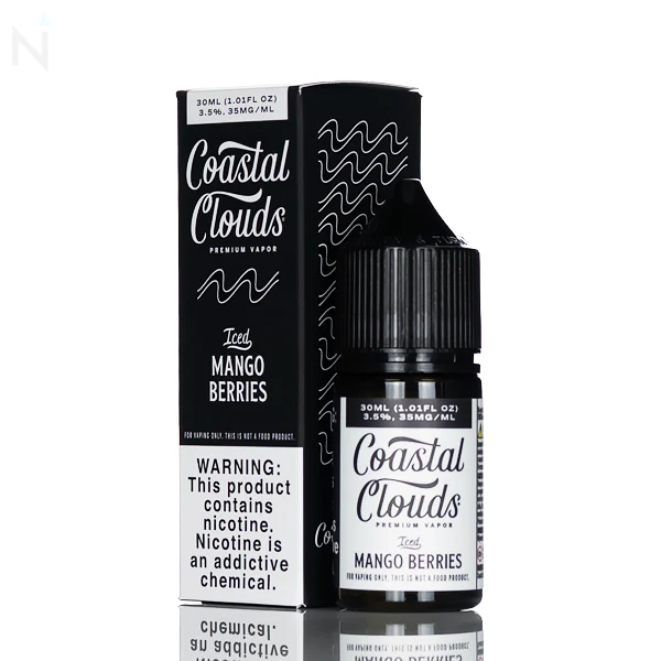Coastal Clouds Salt - Mango Berries Iced - 30ml