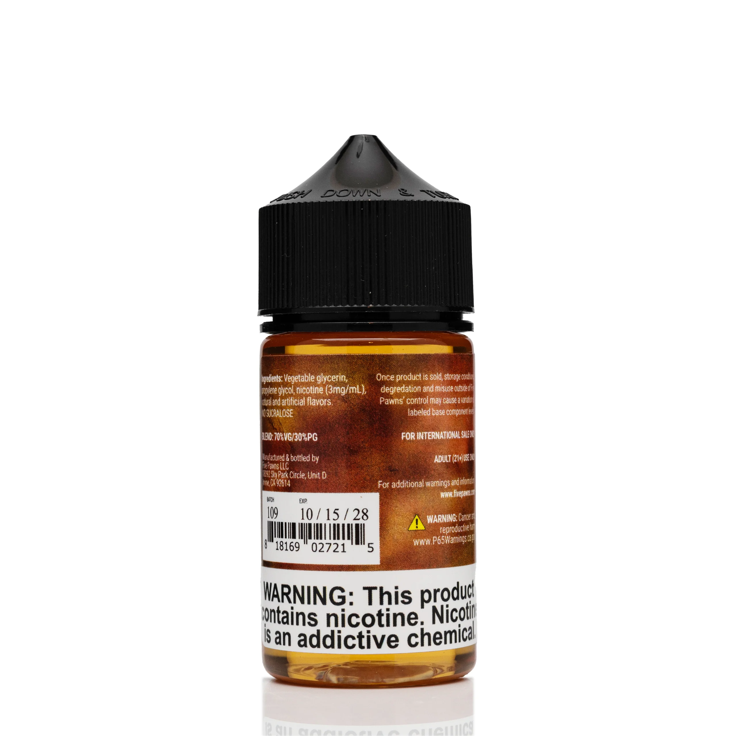 Five Pawns E-Liquid - Sweet Gambit - 60mL