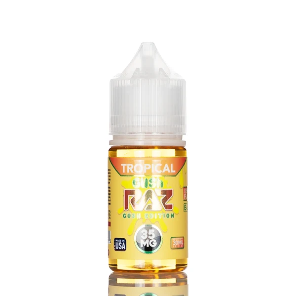 Pod Juice X RAZ Salt Nic - Tropical Gush - 30mL