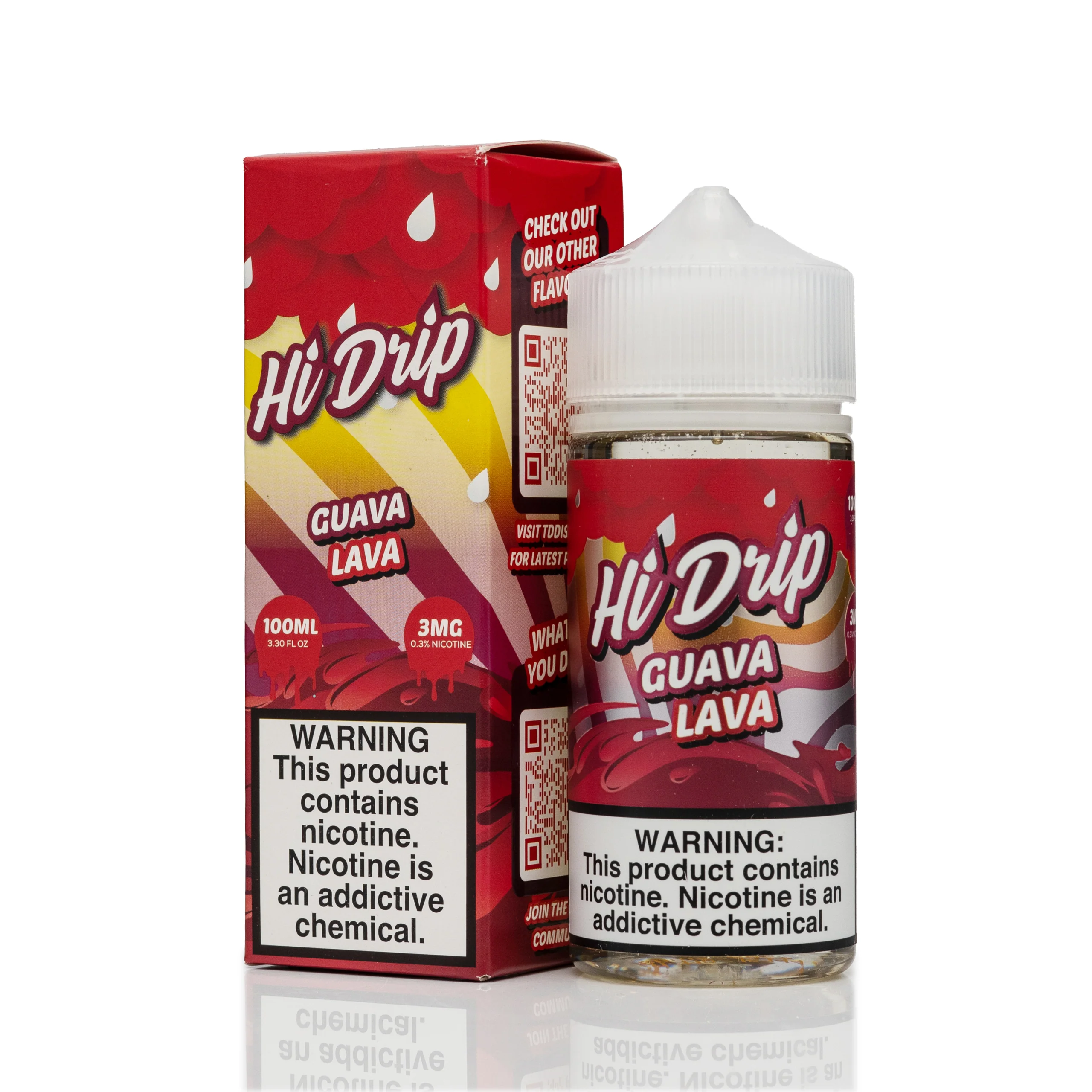 Hi Drip E-Liquid - Guava Lava - 100ml