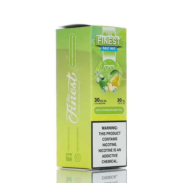 The Finest E-Liquid - Salt Nic Series - Apple Pearadise Menthol - 30ml (DISCONTINUED)