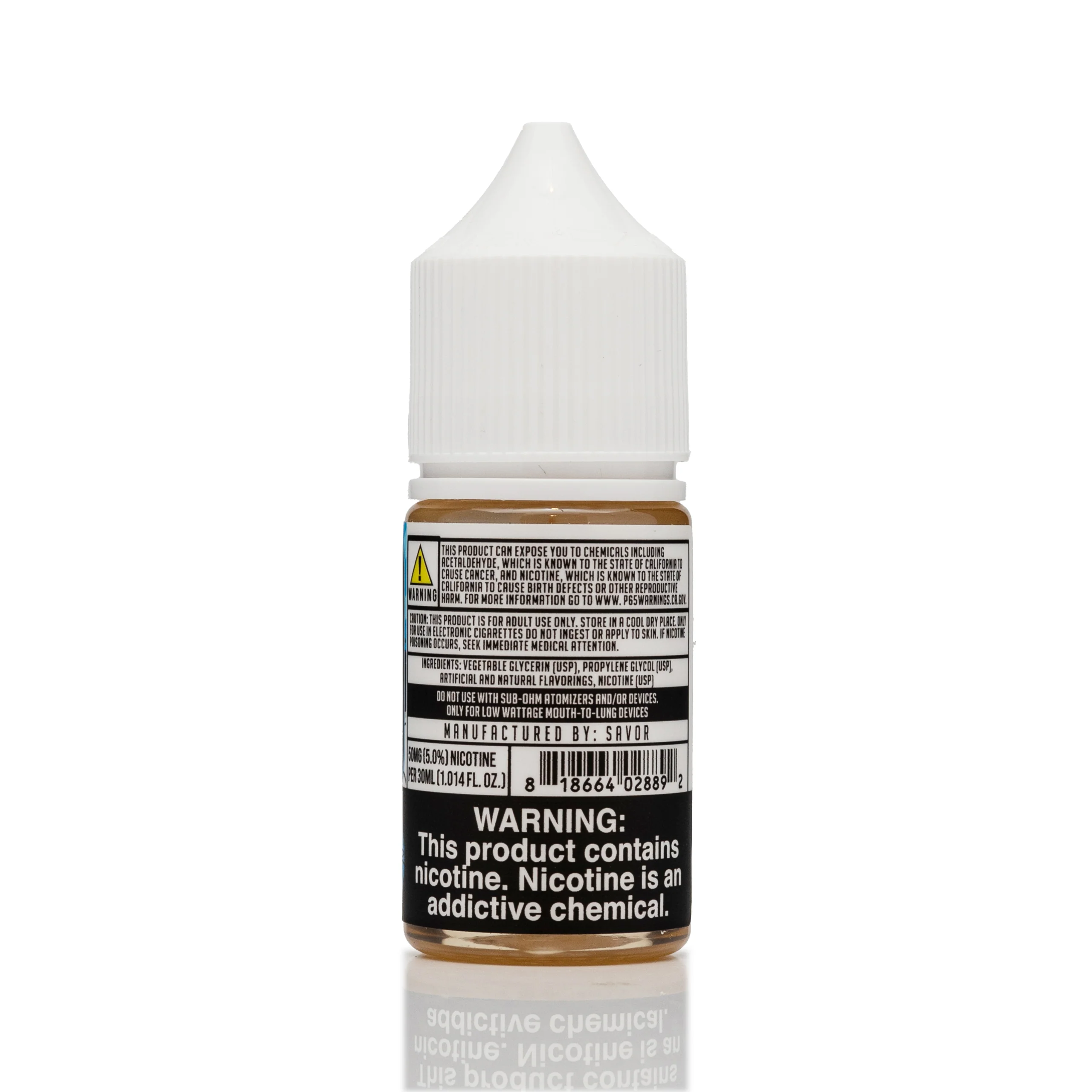 Savor E-Liquid Blue Razz Ice Salt Nic - 30ml