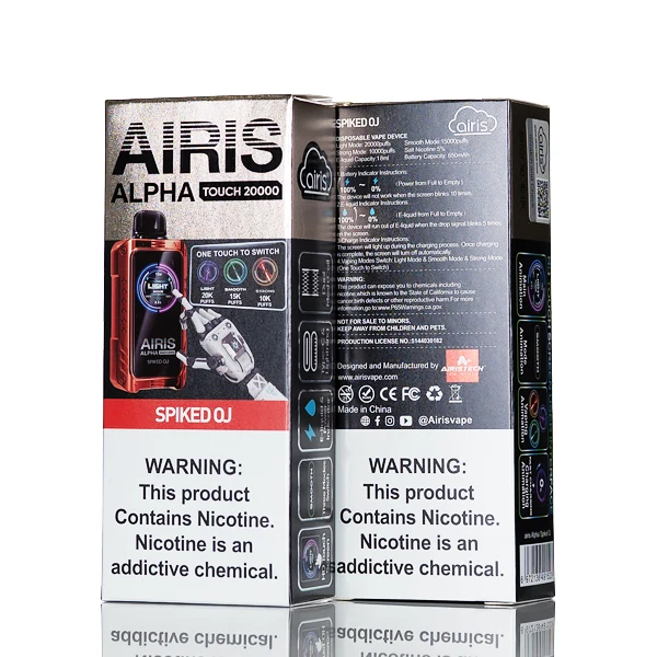 Airis Alpha Touch 20K Puffs Disposable