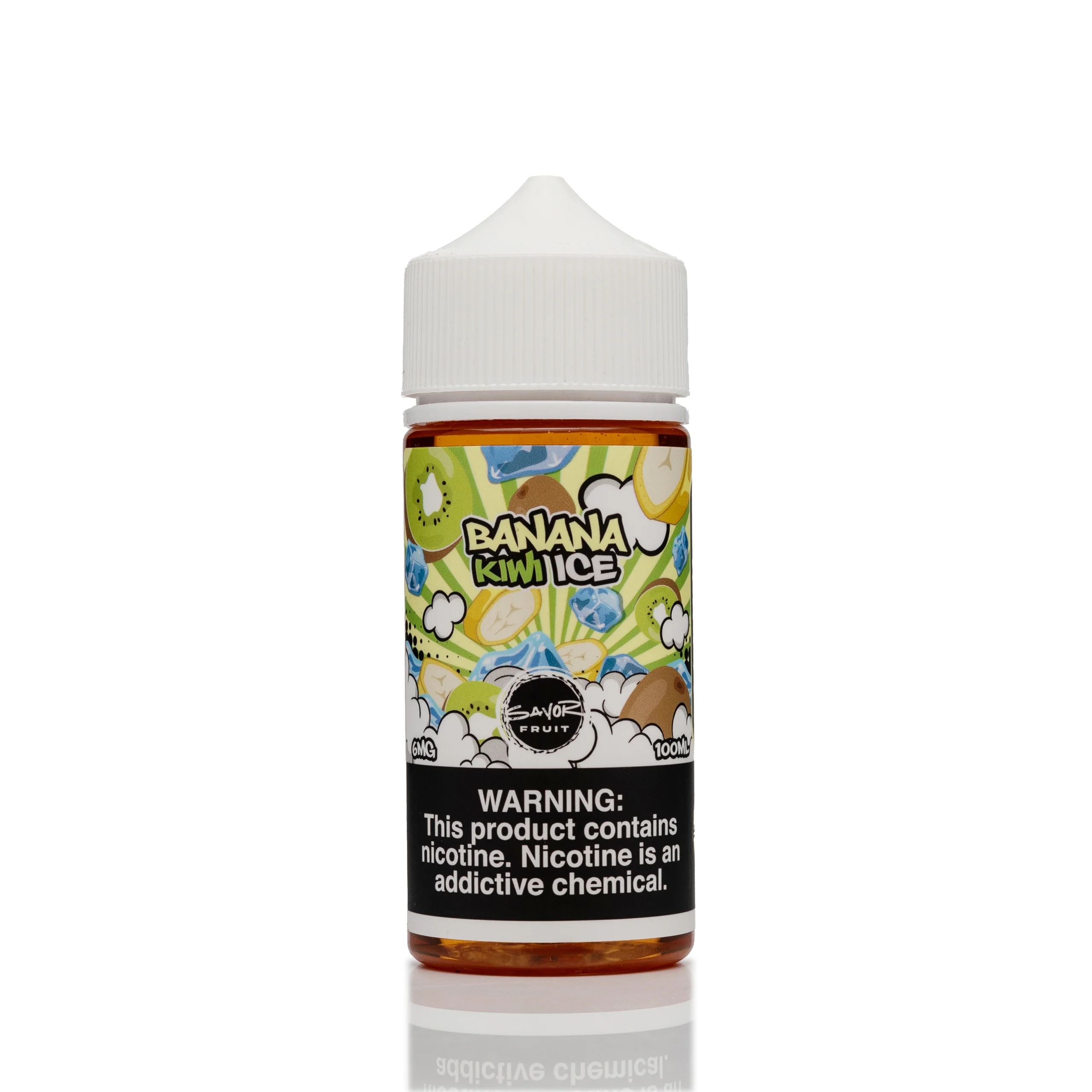 Savor E-Liquid Banana Kiwi Ice - 100ml