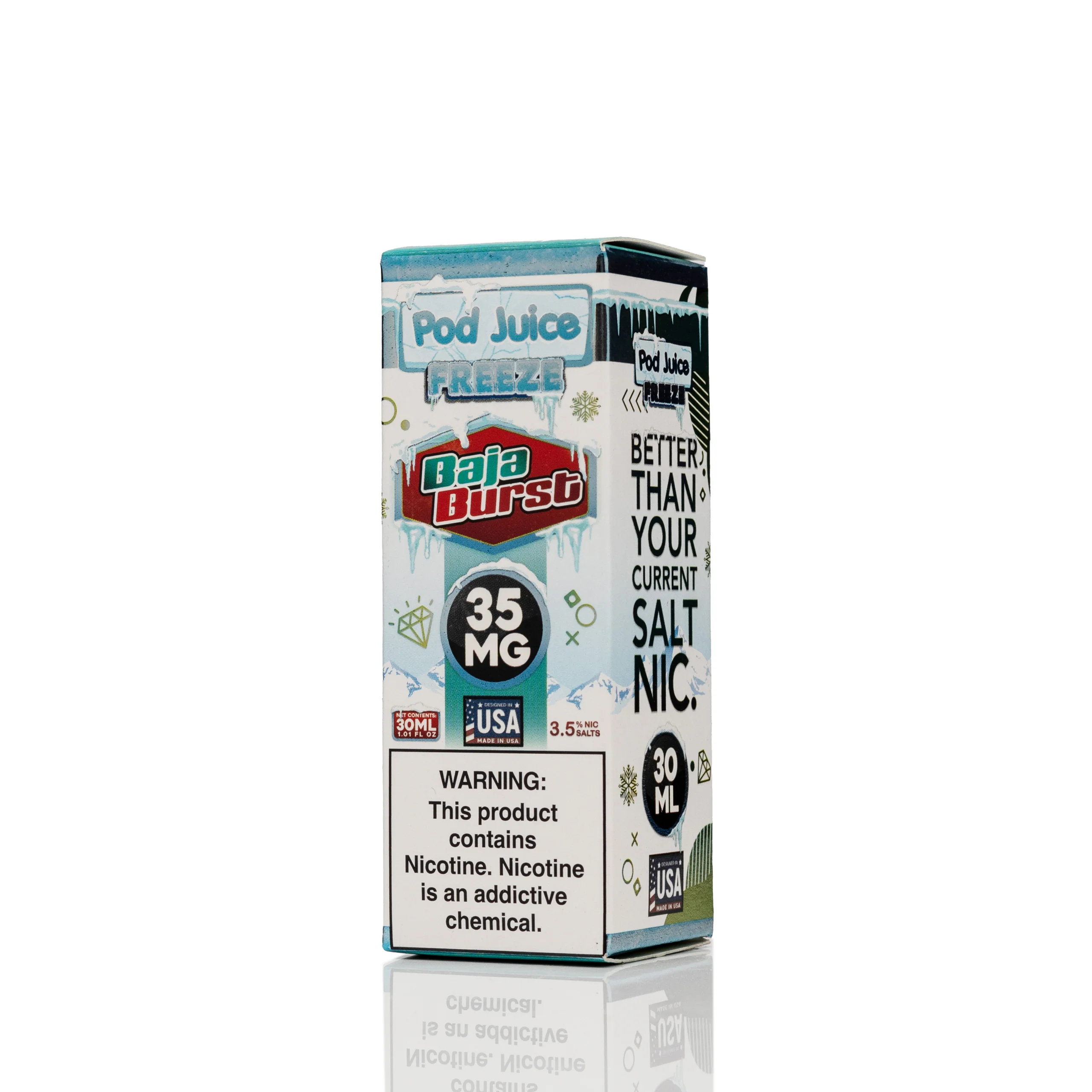 Pod Juice Salt - Baja Burst Freeze - 30ml