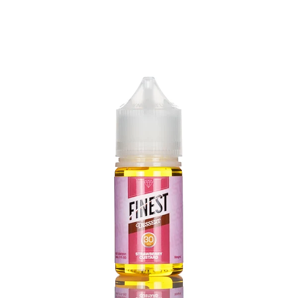 Finest Salt Nic - Desert Edition - Strawberry Custard - 30mL