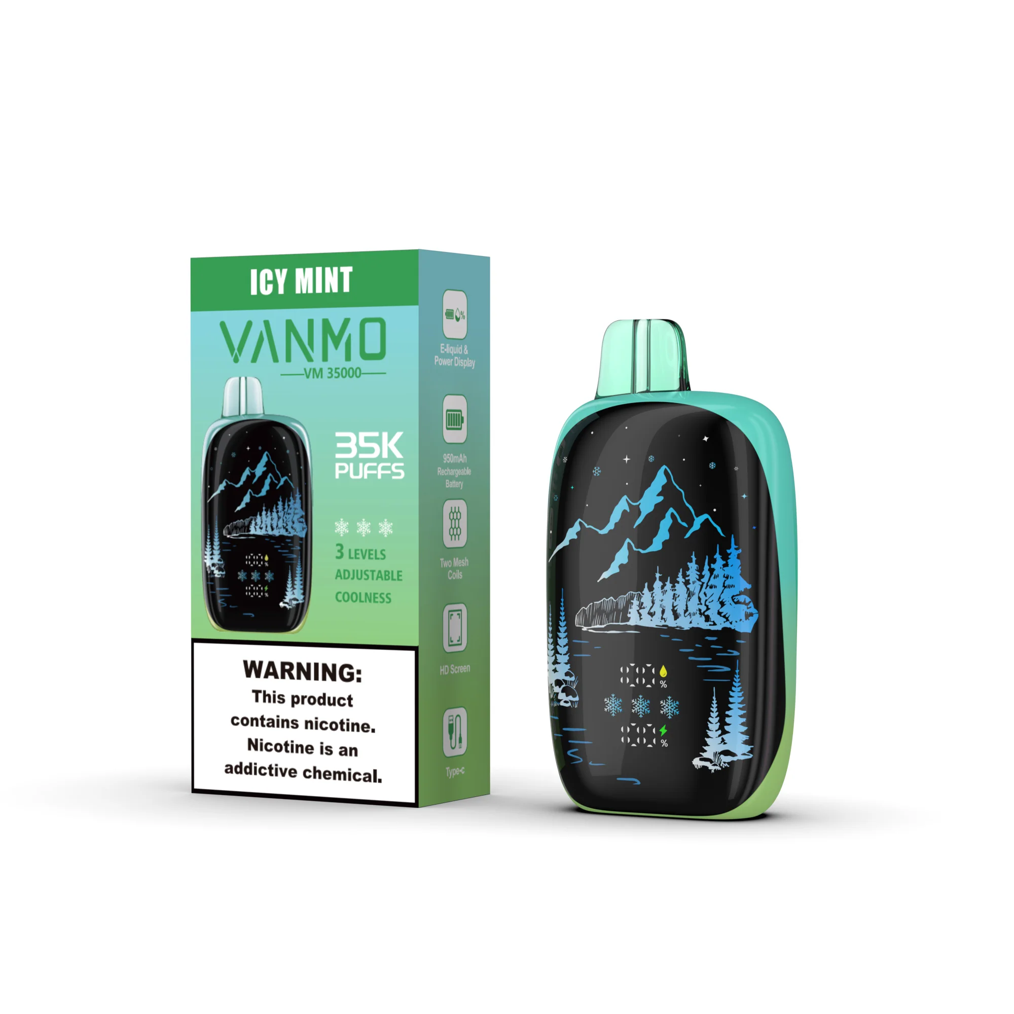Vanmo VM35K 35000 Puffs Disposable Vape - 20mL