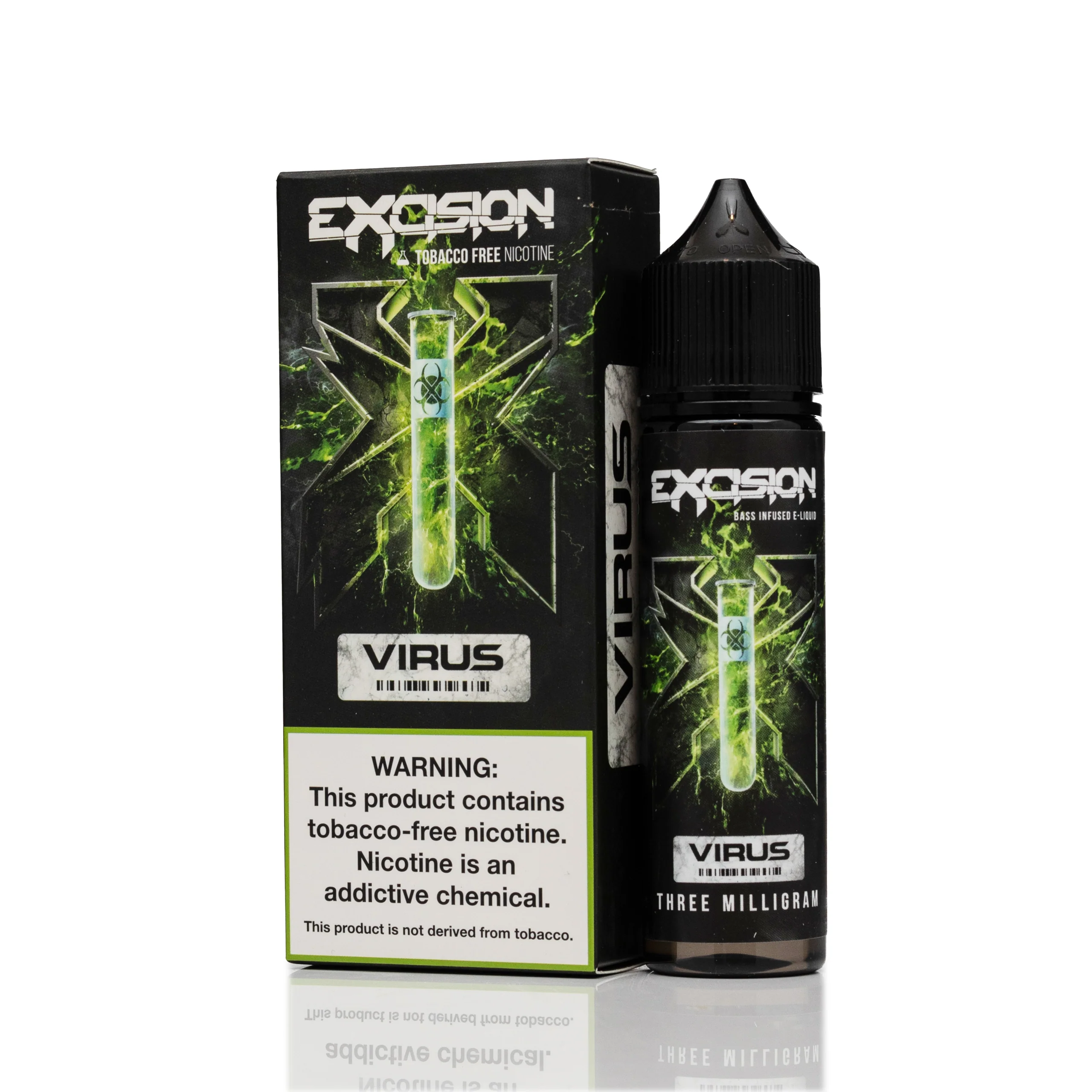 Excision E-juice- Virus (Lemon Lime Dew) - 60mL