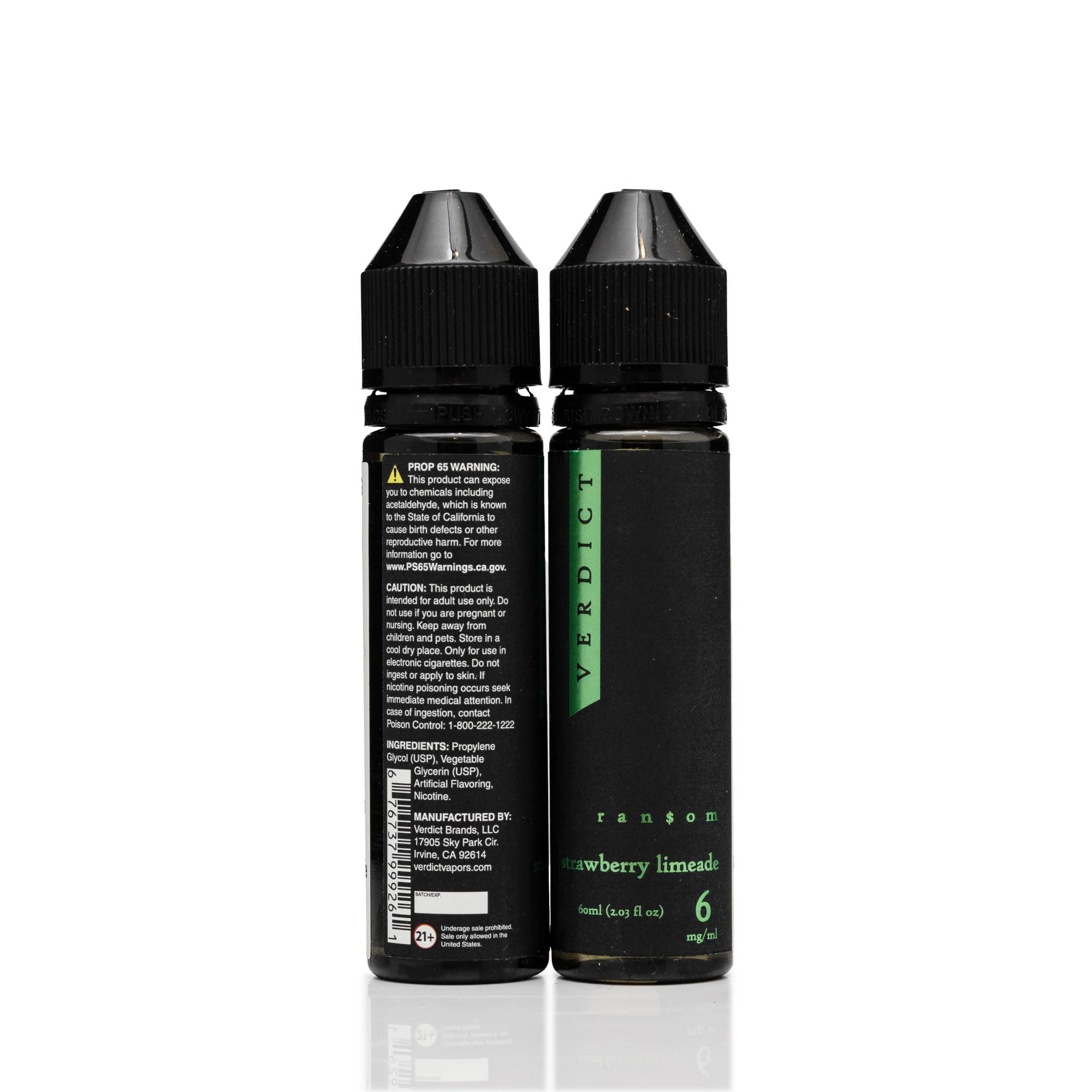 Verdict E-Liquid - Ransom - 120mL