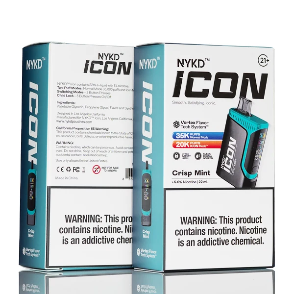 NYKD Icon 35k 35000 Puffs Disposable Vape - 22mL