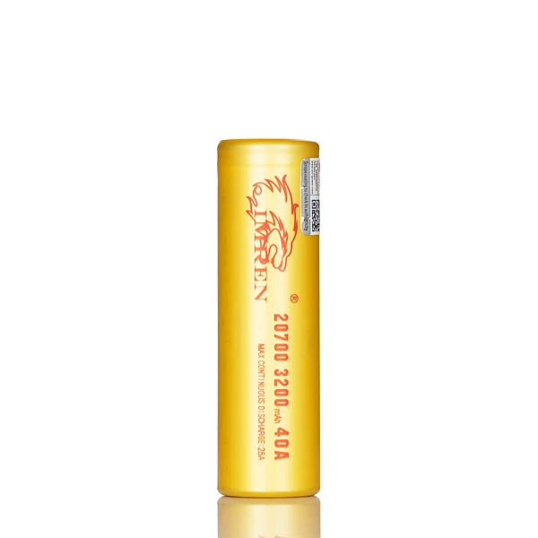 Imren 20700 3200mAh 40A Gold 2 Pack