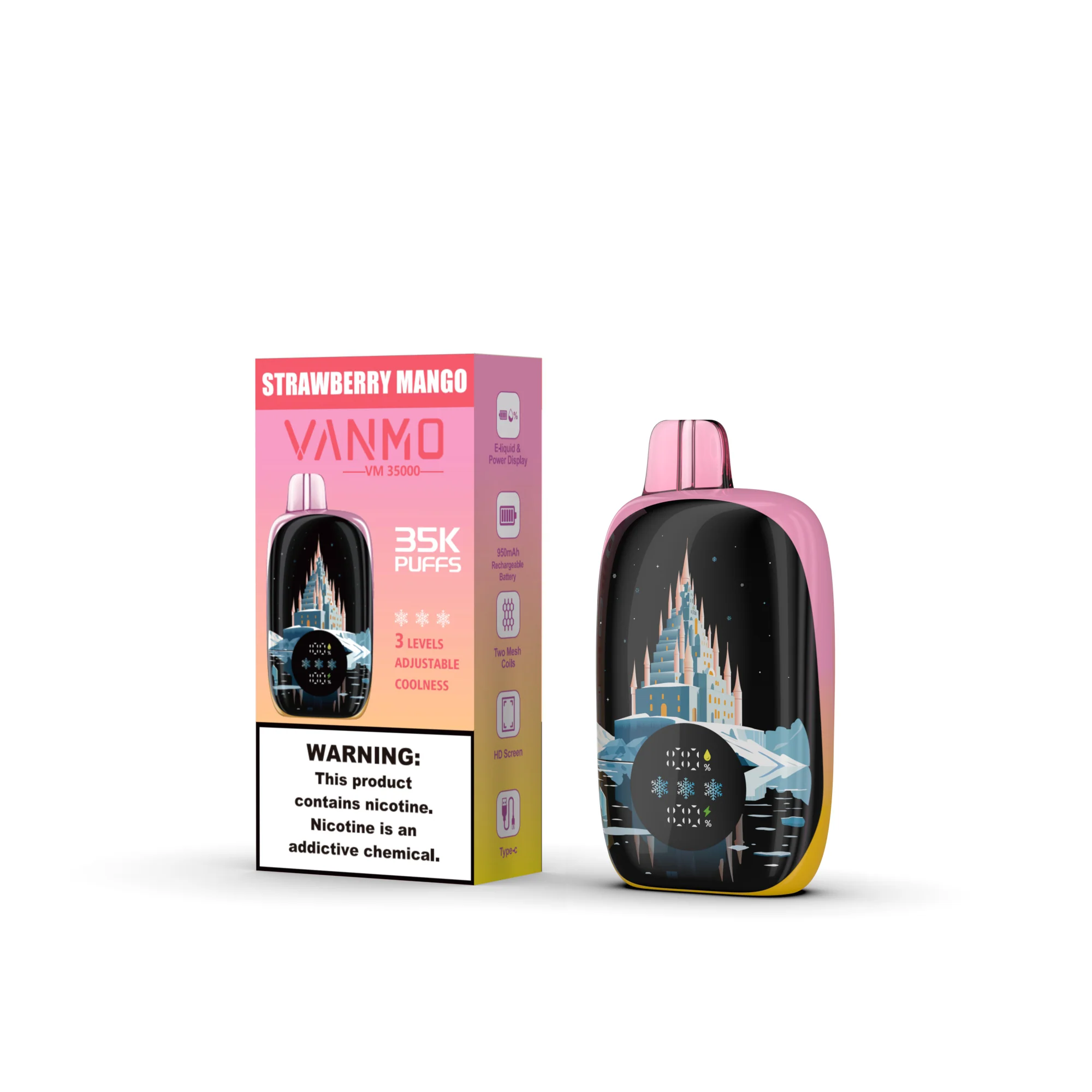 Vanmo VM35K 35000 Puffs Disposable Vape - 20mL