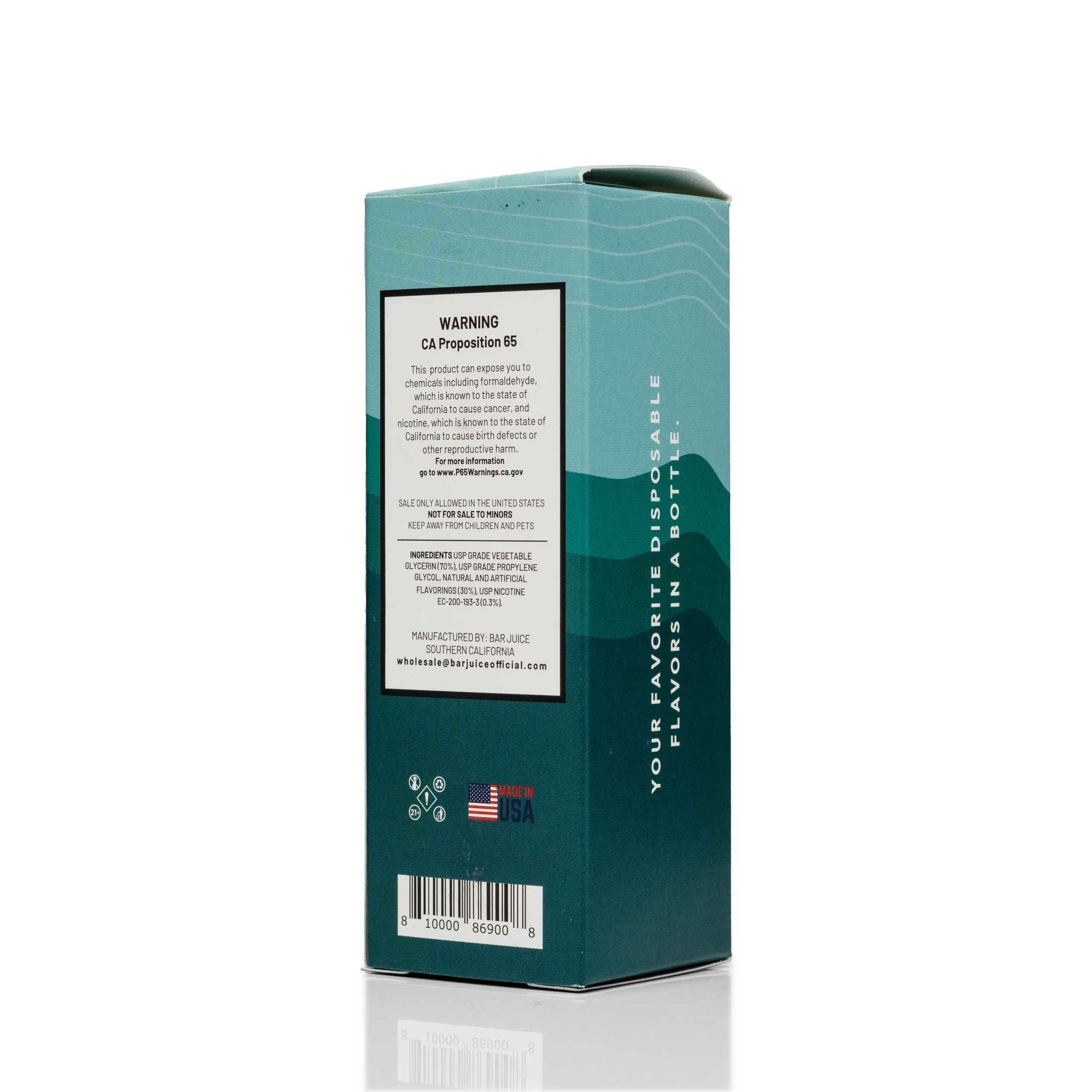 Bar Juice BJ30000 - Jull Mint - 100ml