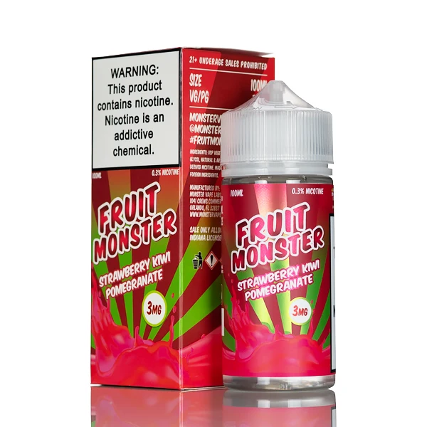 Fruit Monster - Strawberry Kiwi Pomegranate - 100mL