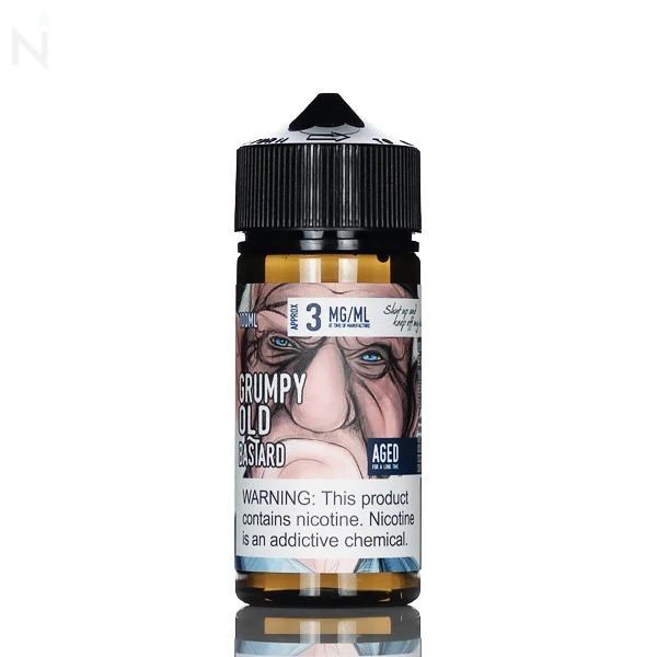 Micro Brew Vapors E liquid - Grumpy Old Bastard - 100mL