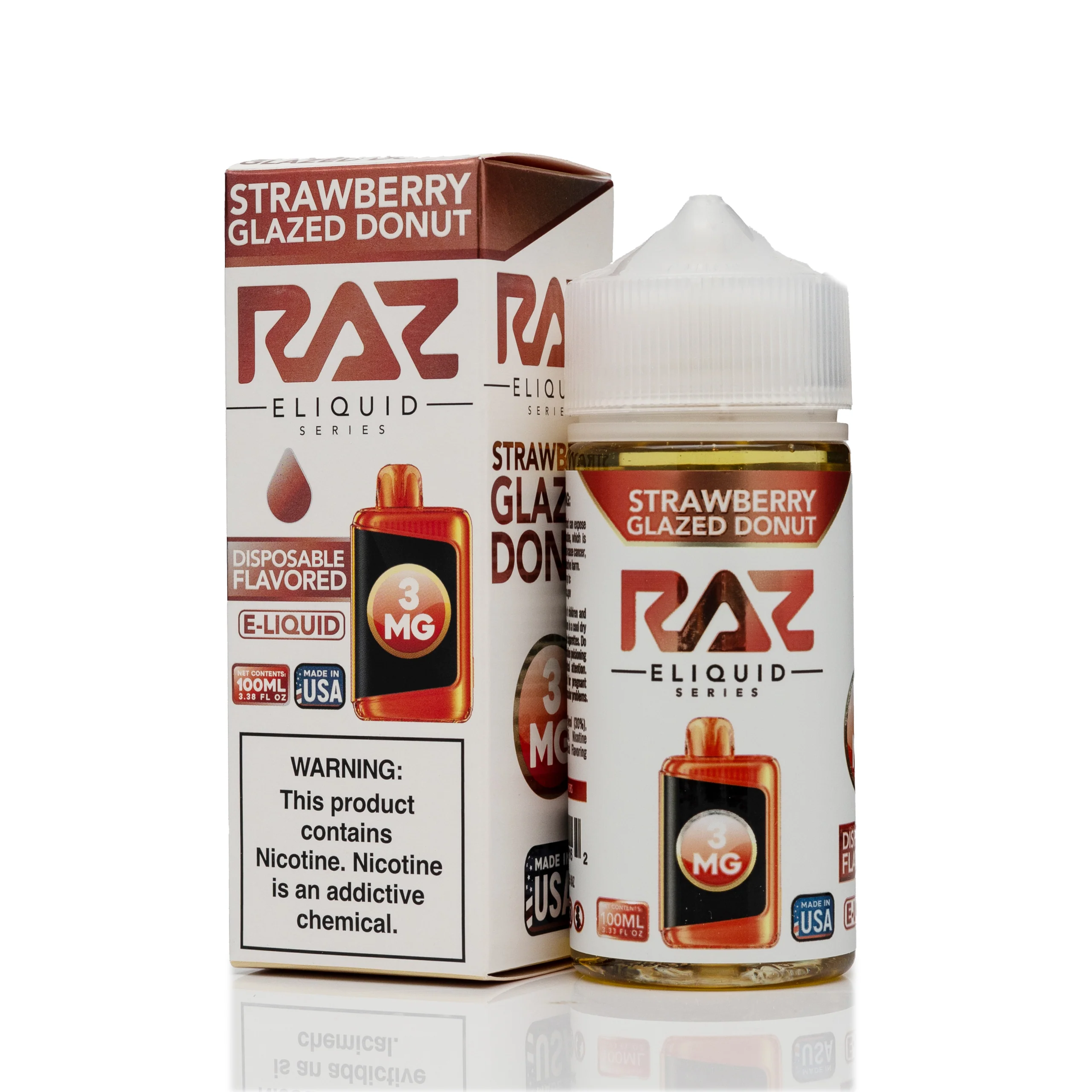 RAZ - Strawberry Glazed Donut - 100ml