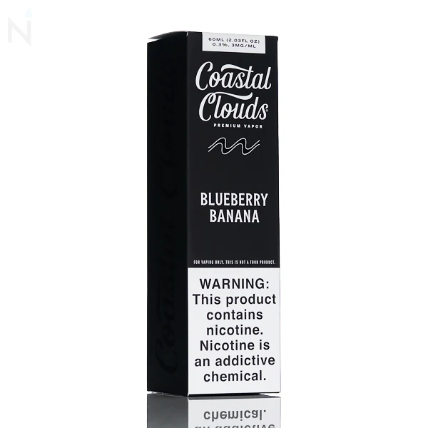 Coastal Clouds E-Liquid - Blueberry Banana - 60ml