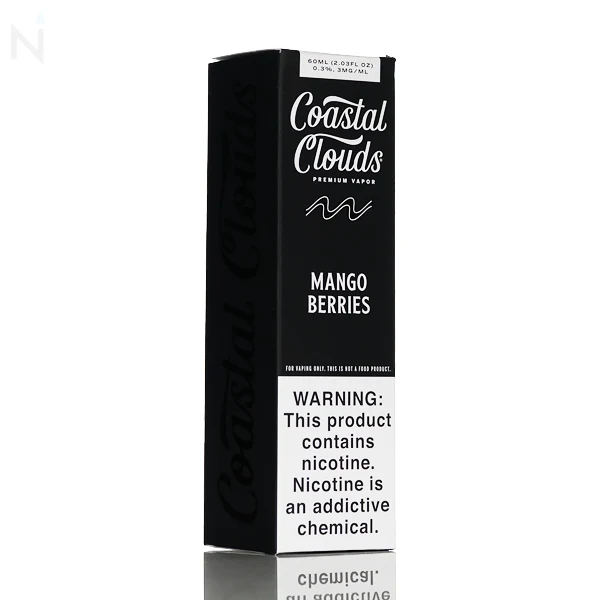 Coastal Clouds E-Liquid - Mango Berries - 60mL