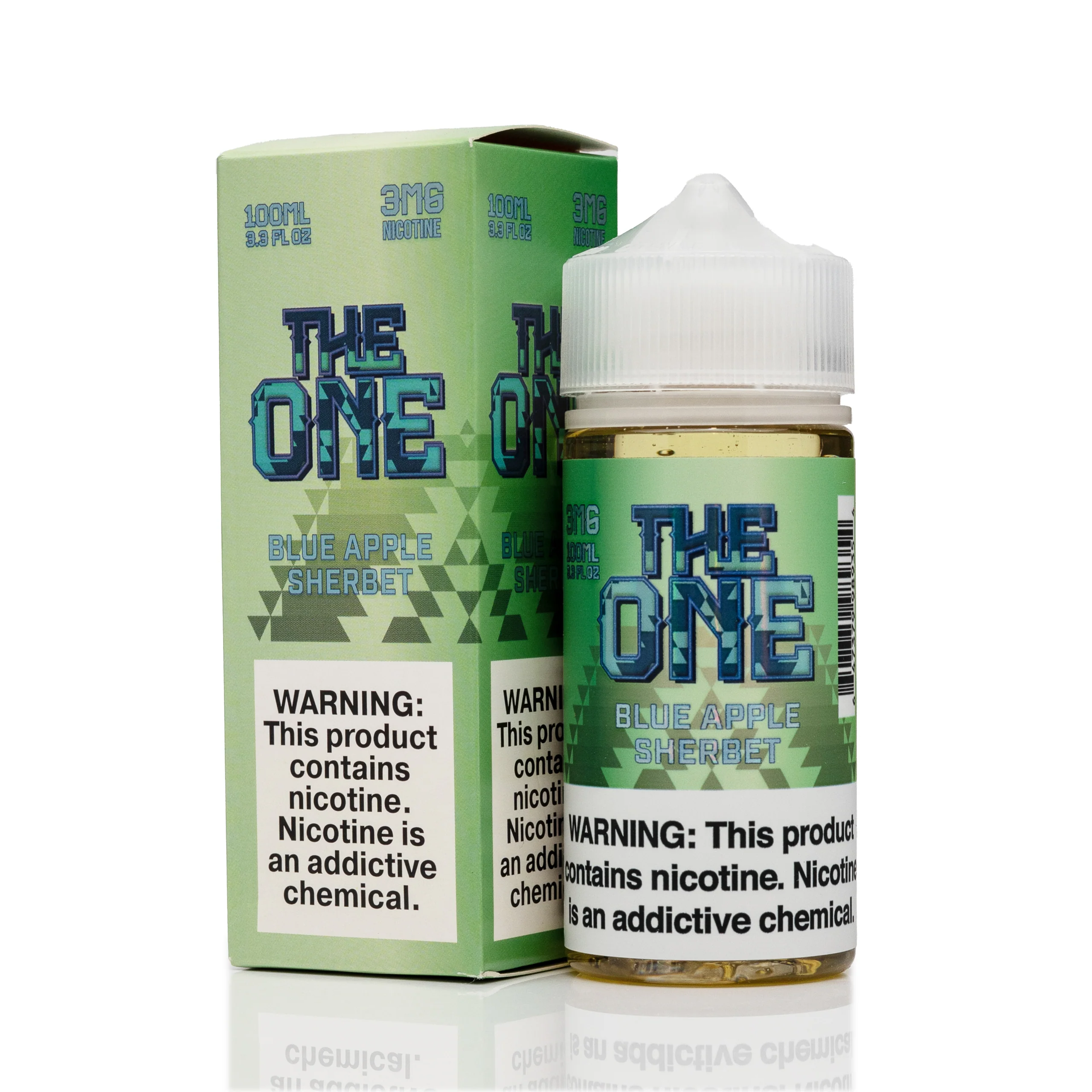 The One E-Juice - Blue Apple Sherbert - 100ml