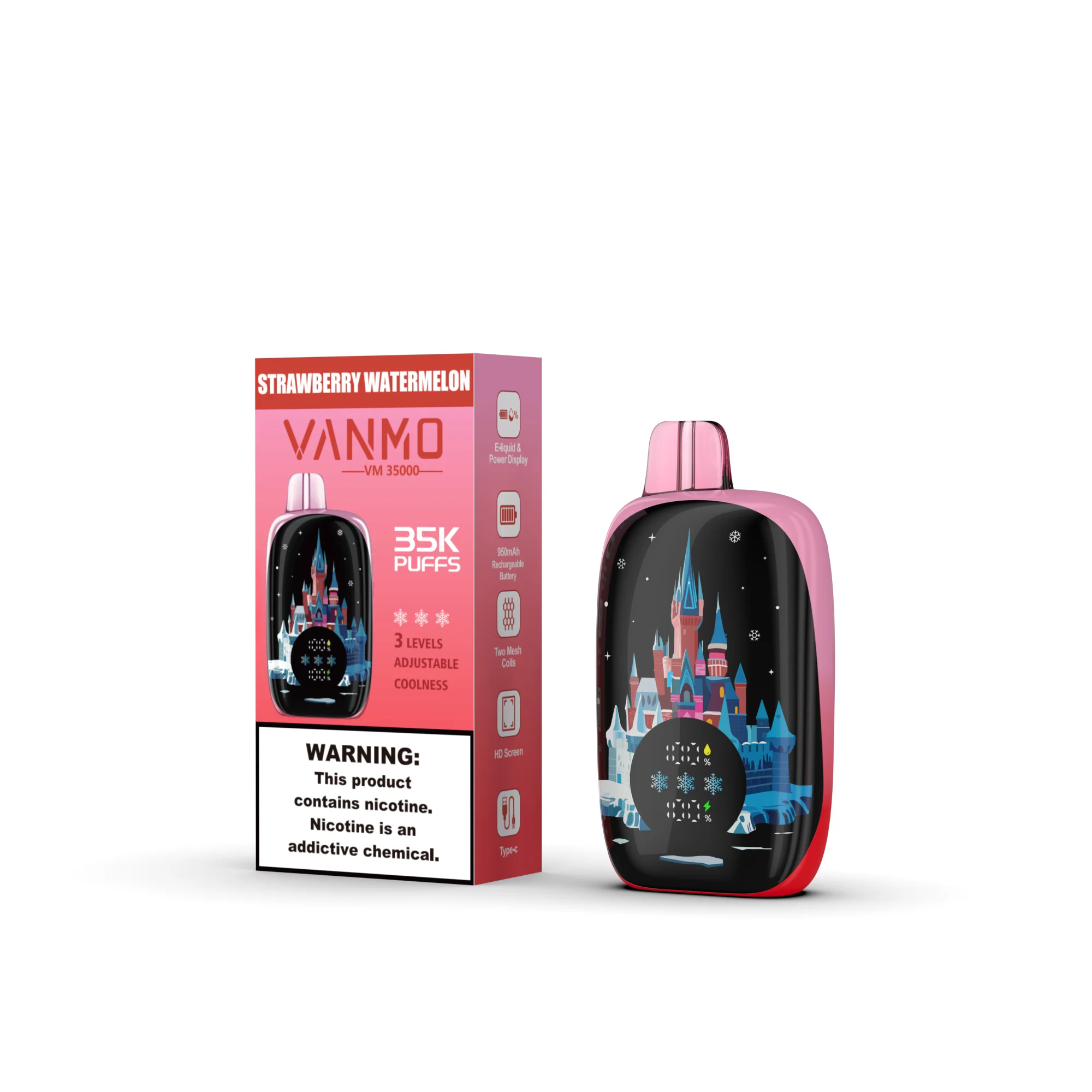 Vanmo VM35K 35000 Puffs Disposable Vape - 20mL