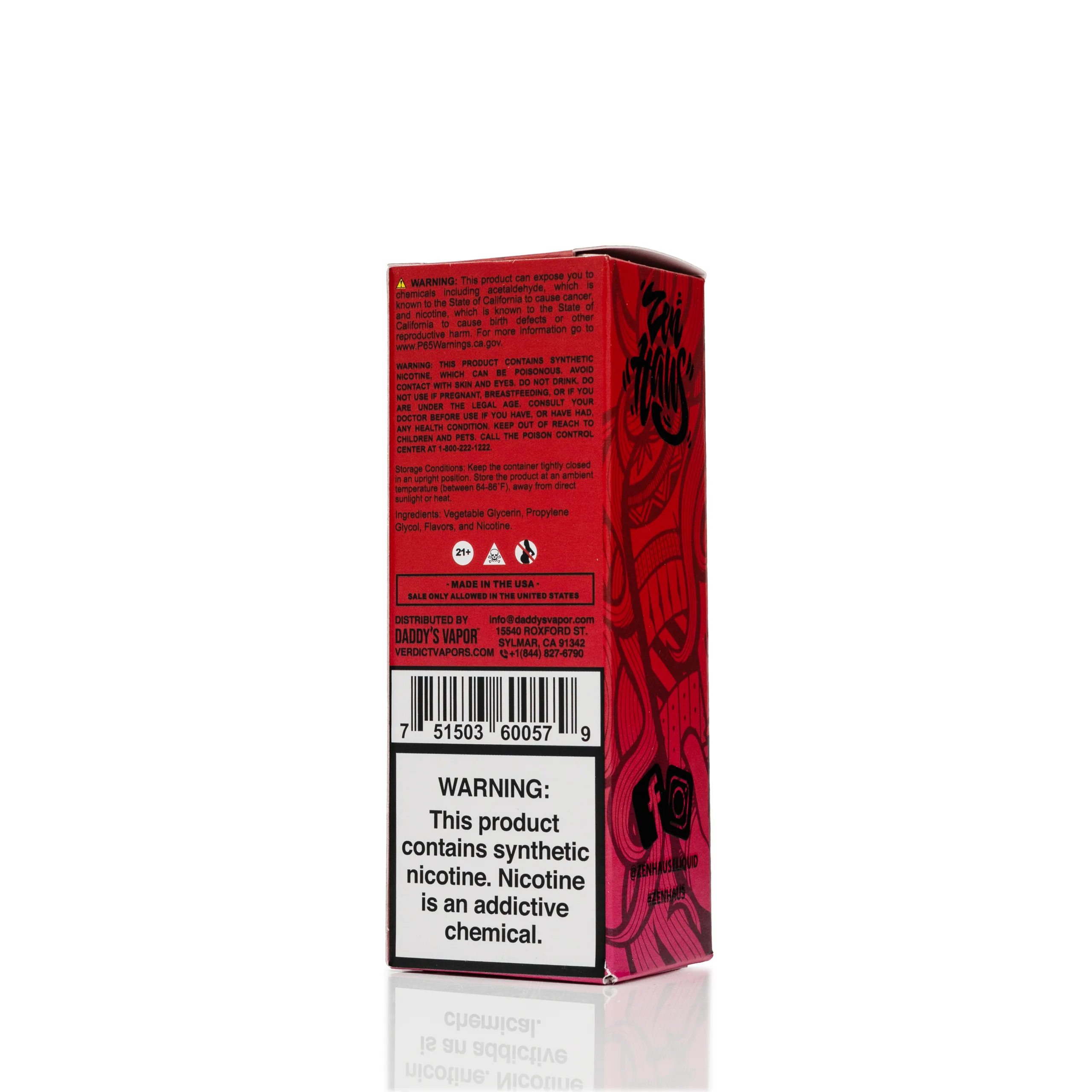 Zen Haus E-Liquid - Mantra - 100mL