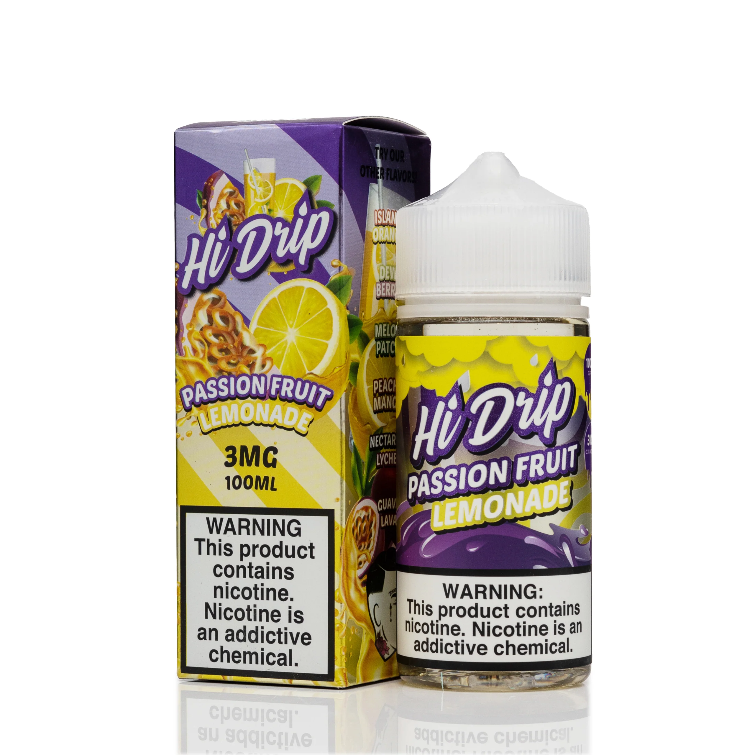 Hi Drip E-Liquid - 百香果柠檬水 - 100ml