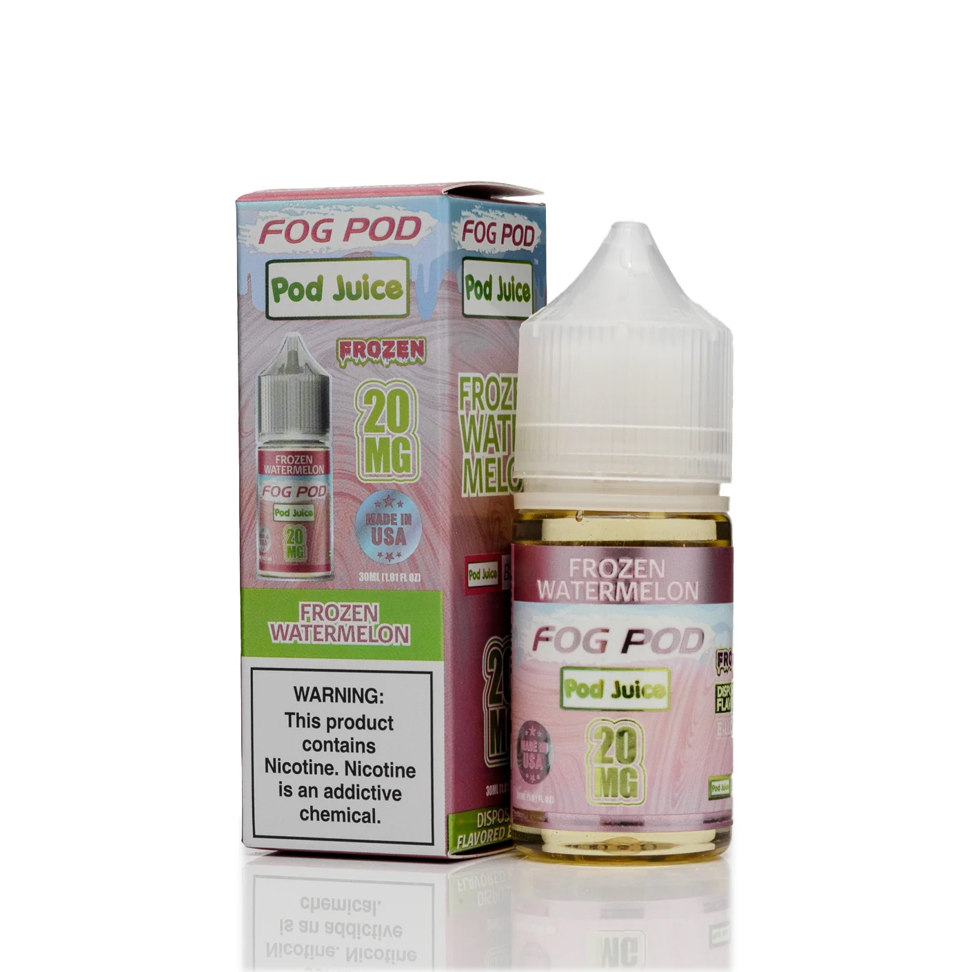 Pod Juice X Fog Pod Salt Nic - Frozen Watermelon - 30mL