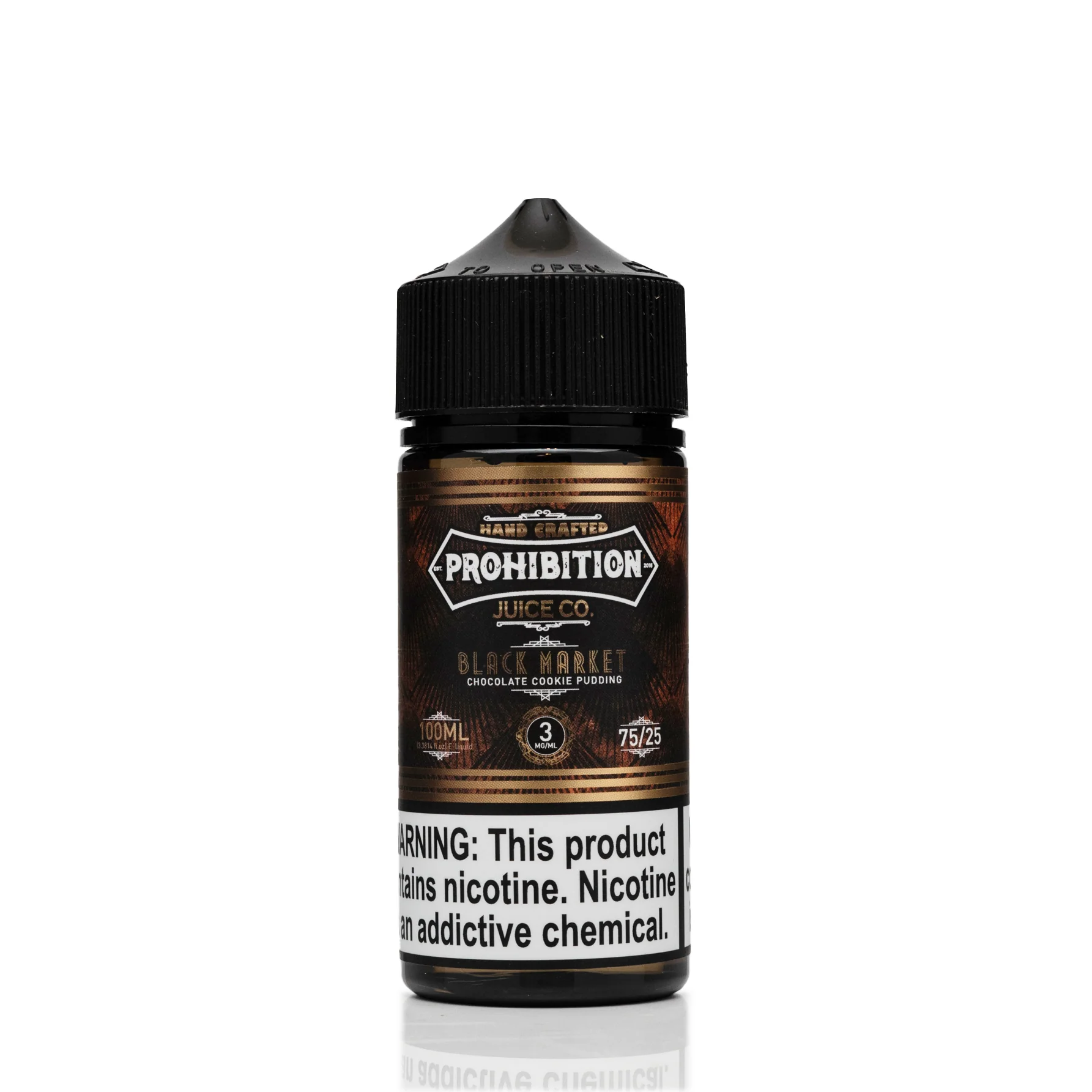 Prohibition E Liquid - Black Market - 100ml