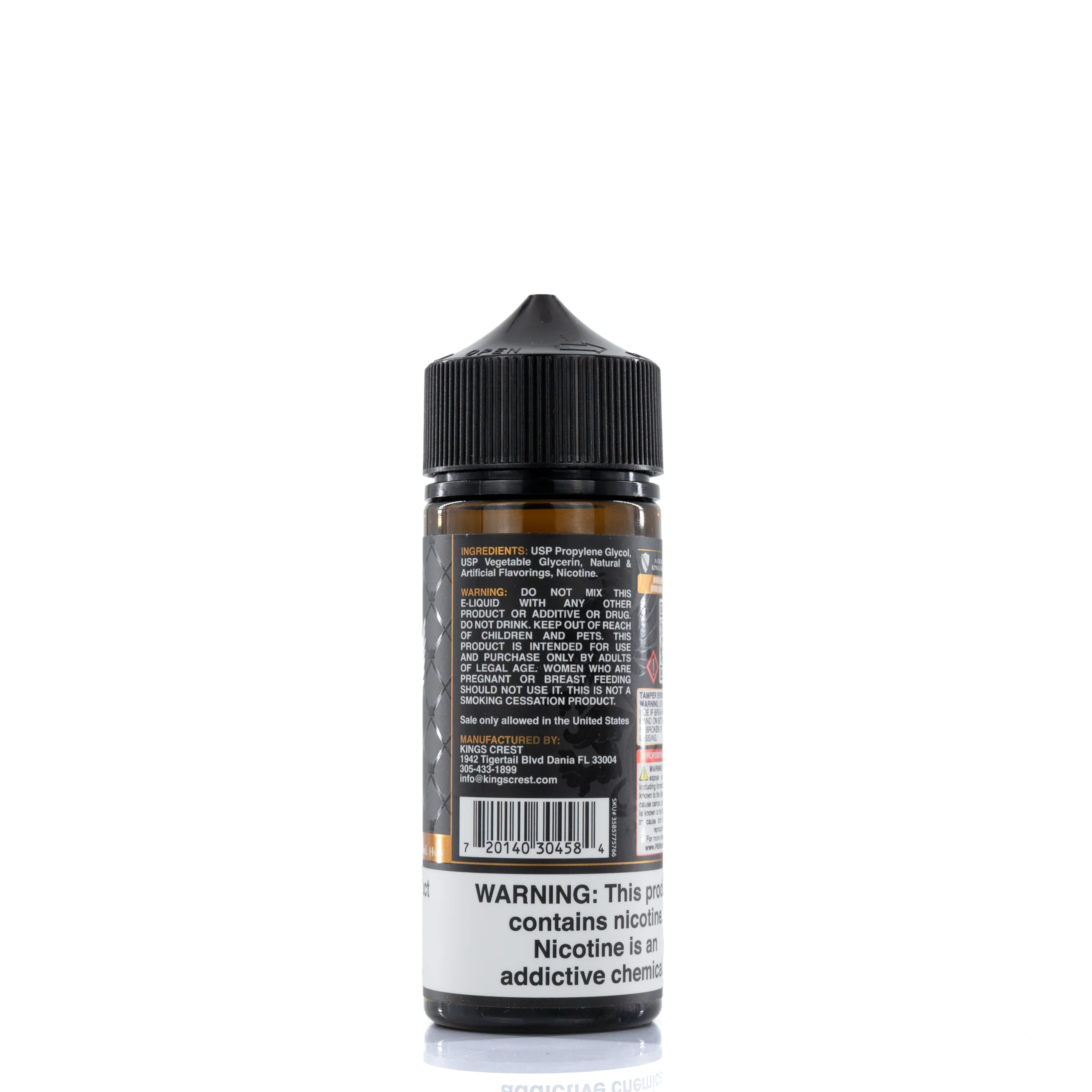 Kings Crest E-Liquid - Don Juan Supra - 120ml