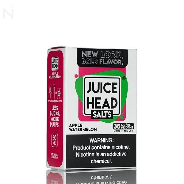 Juice Head Salt Nic - Apple Watermelon - 30ml