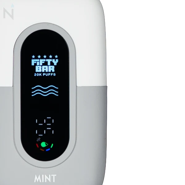 Fifty Bar V2 Silver Series 20mg Disposable Vape