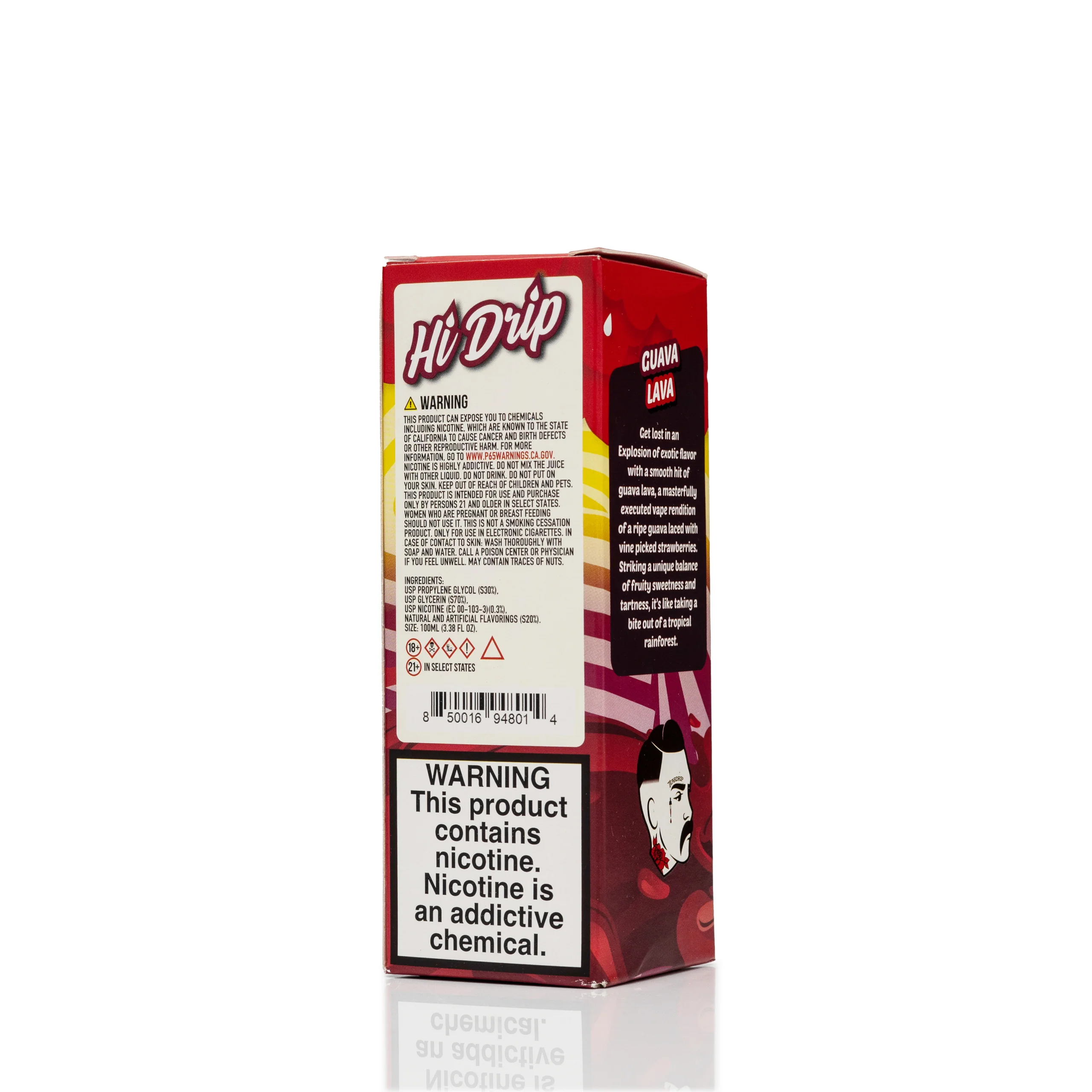 Hi Drip E-Liquid - Guava Lava - 100ml
