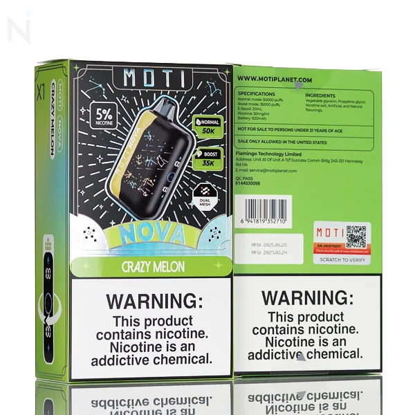 Moti Nova 50K 50,000 Puffs Disposable Vape