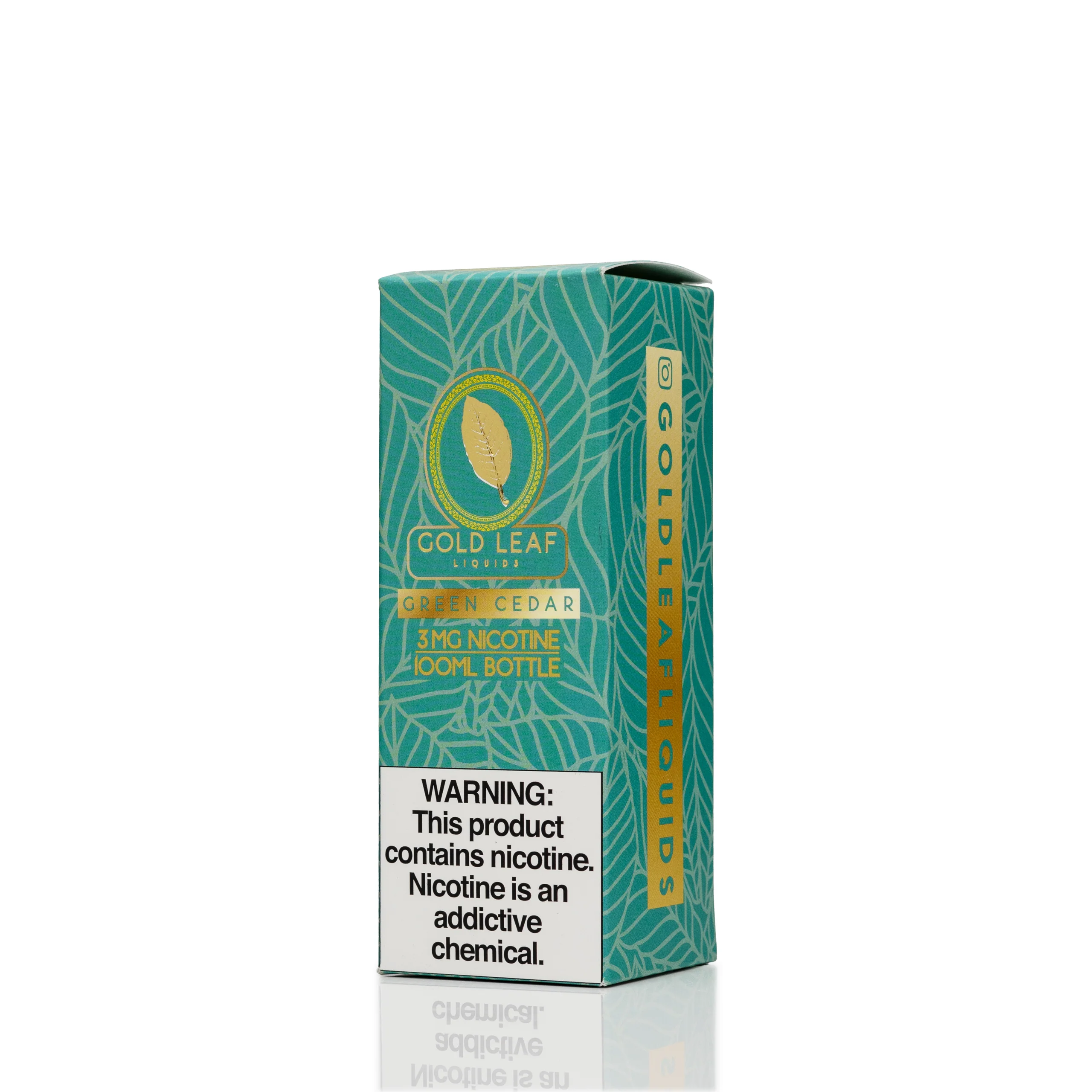 Gold Leaf E-Liquid - Green Cedar - 100mL