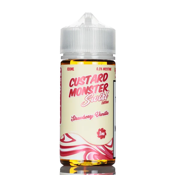 Custard Monster - Strawberry Vanilla Swirl - 100mL