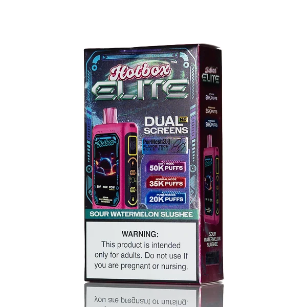 Hotbox Elite 50K 50000 Puffs Disposable Vape - 30mL