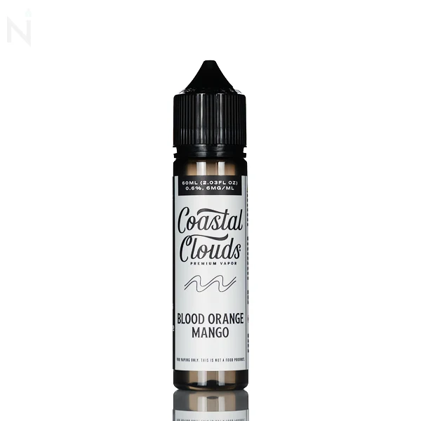 Coastal Clouds E-Liquid - Blood Orange Snow Cone (Blood Orange Mango) - 60mL