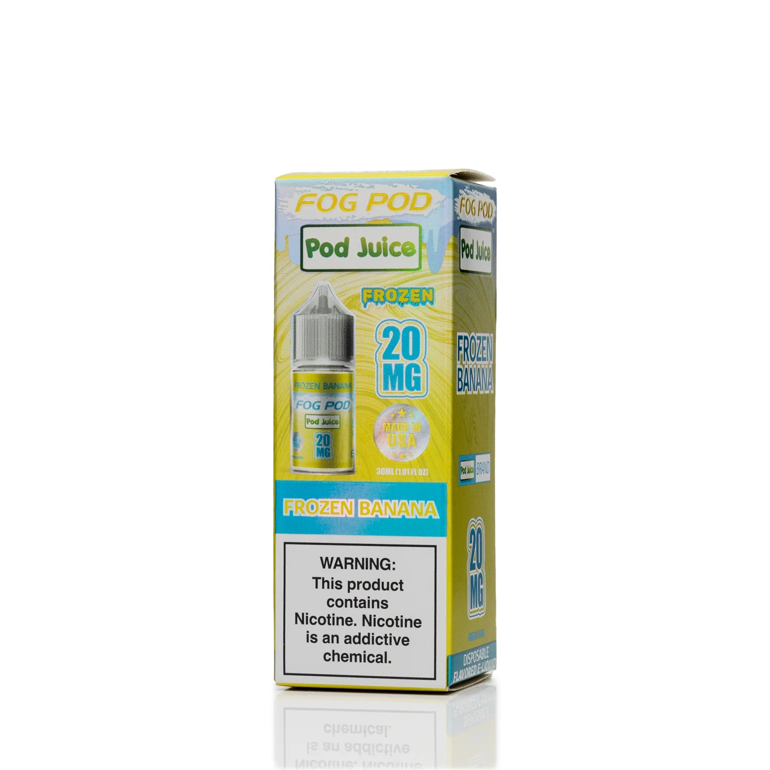 Pod Juice X Fog Pod Salt Nic - Frozen Banana - 30mL