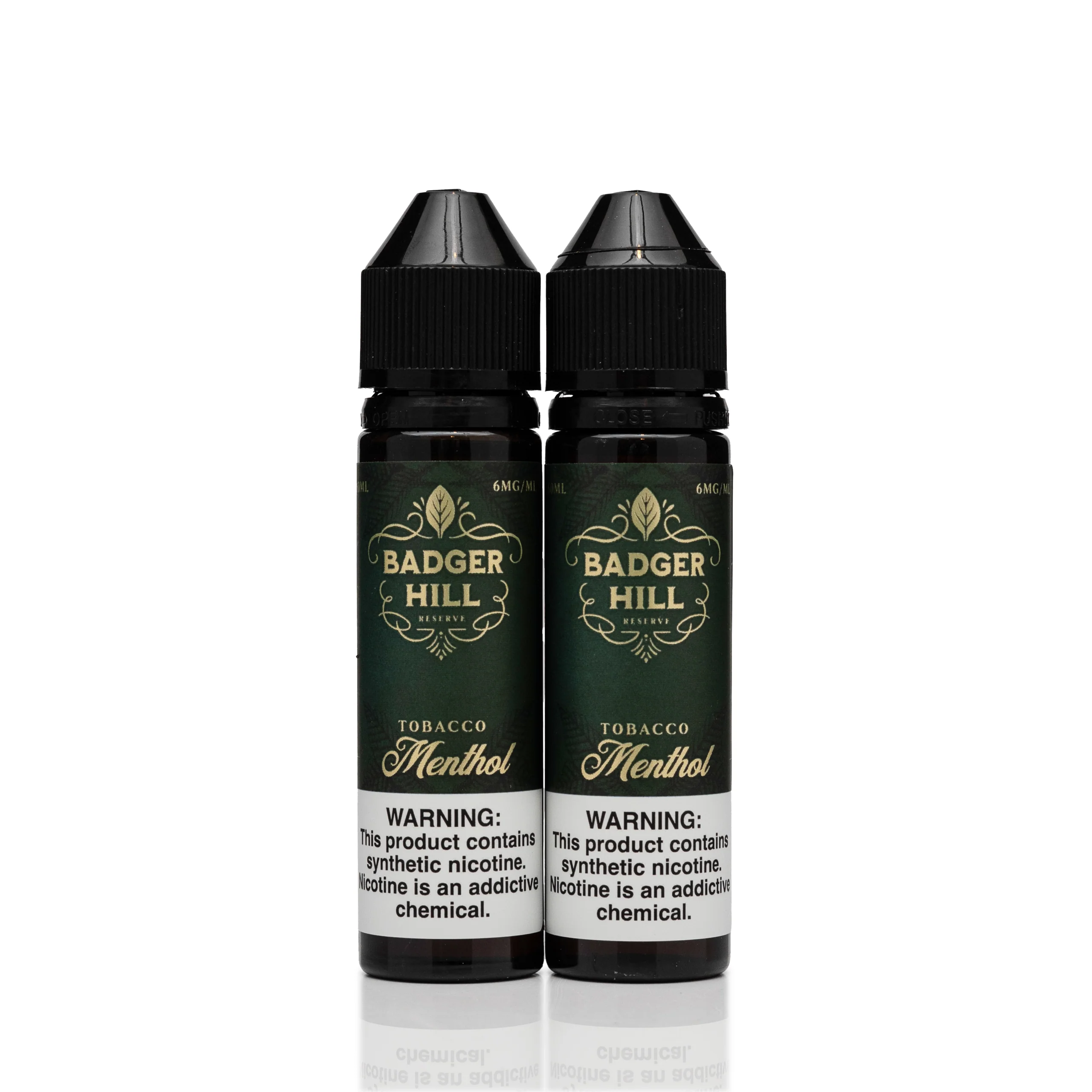 Badger Hill E-Liquid - Menthol - 120mL