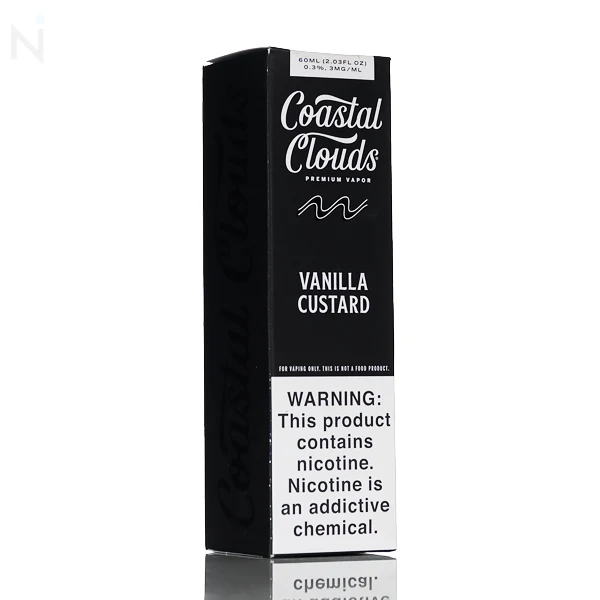 Coastal Clouds E-Liquid - Vanilla Custard - 60mL