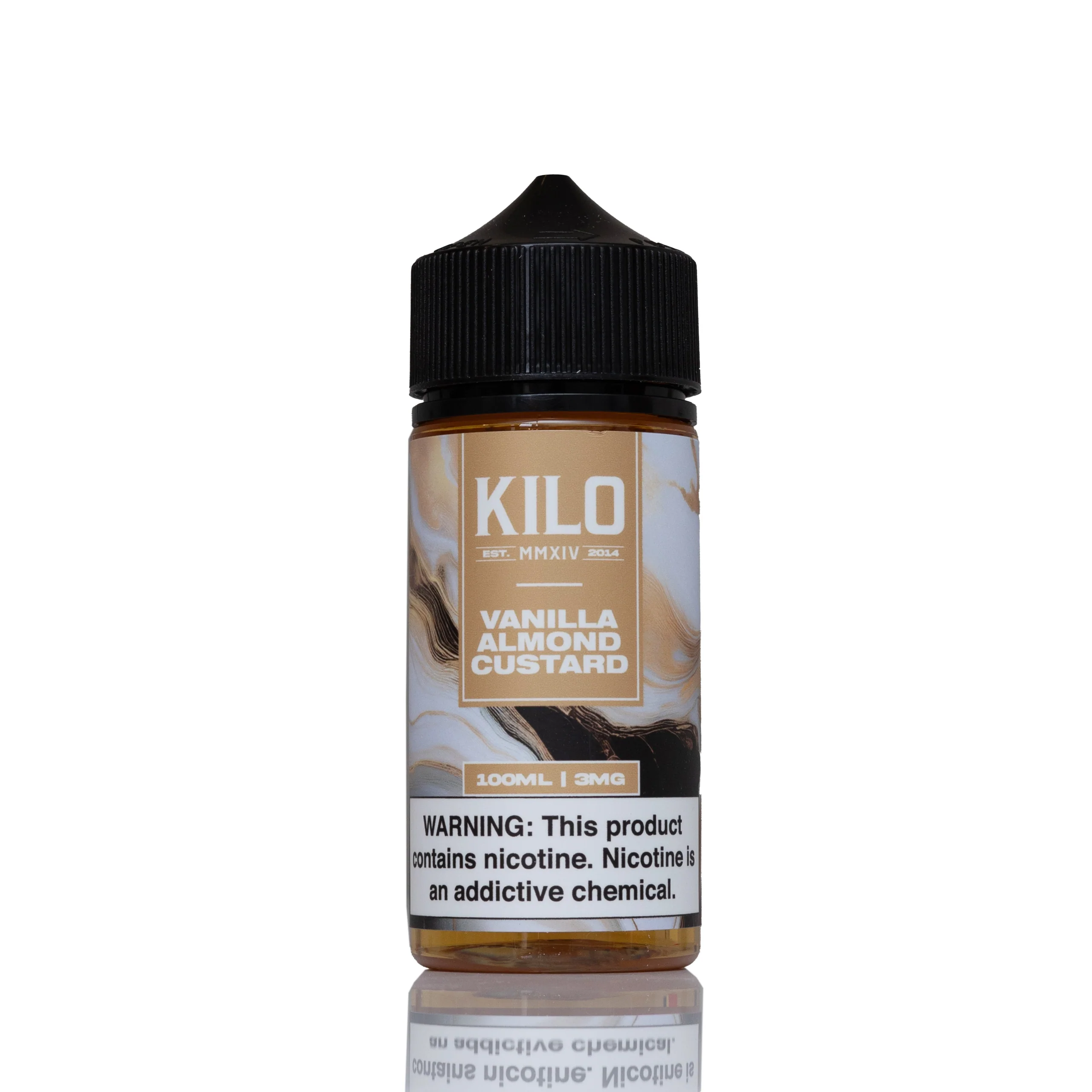 Kilo E-Liquid - Vanilla Almond Custard - 100ml