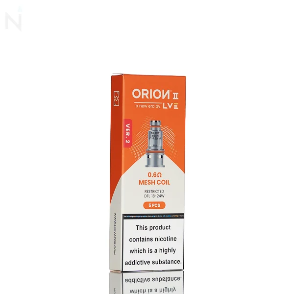 LVE Orion II Pro Replacement Coils - Pack of 5