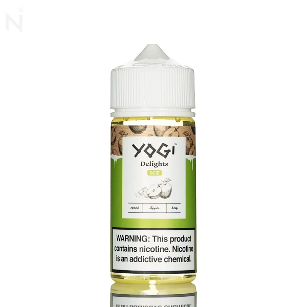Yogi Delights E-Liquid - Green Apple Ice - 100mL